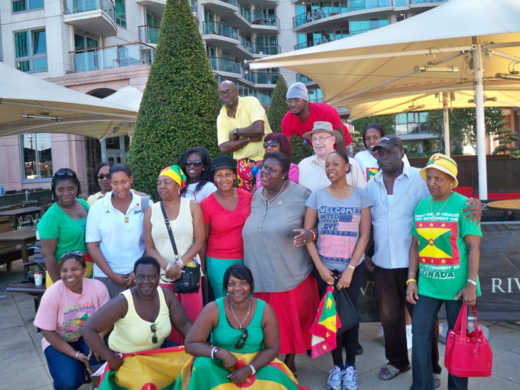 MEDIA BLAST Mike's Blog UKsponsored walk for Grenada's Olympic Team