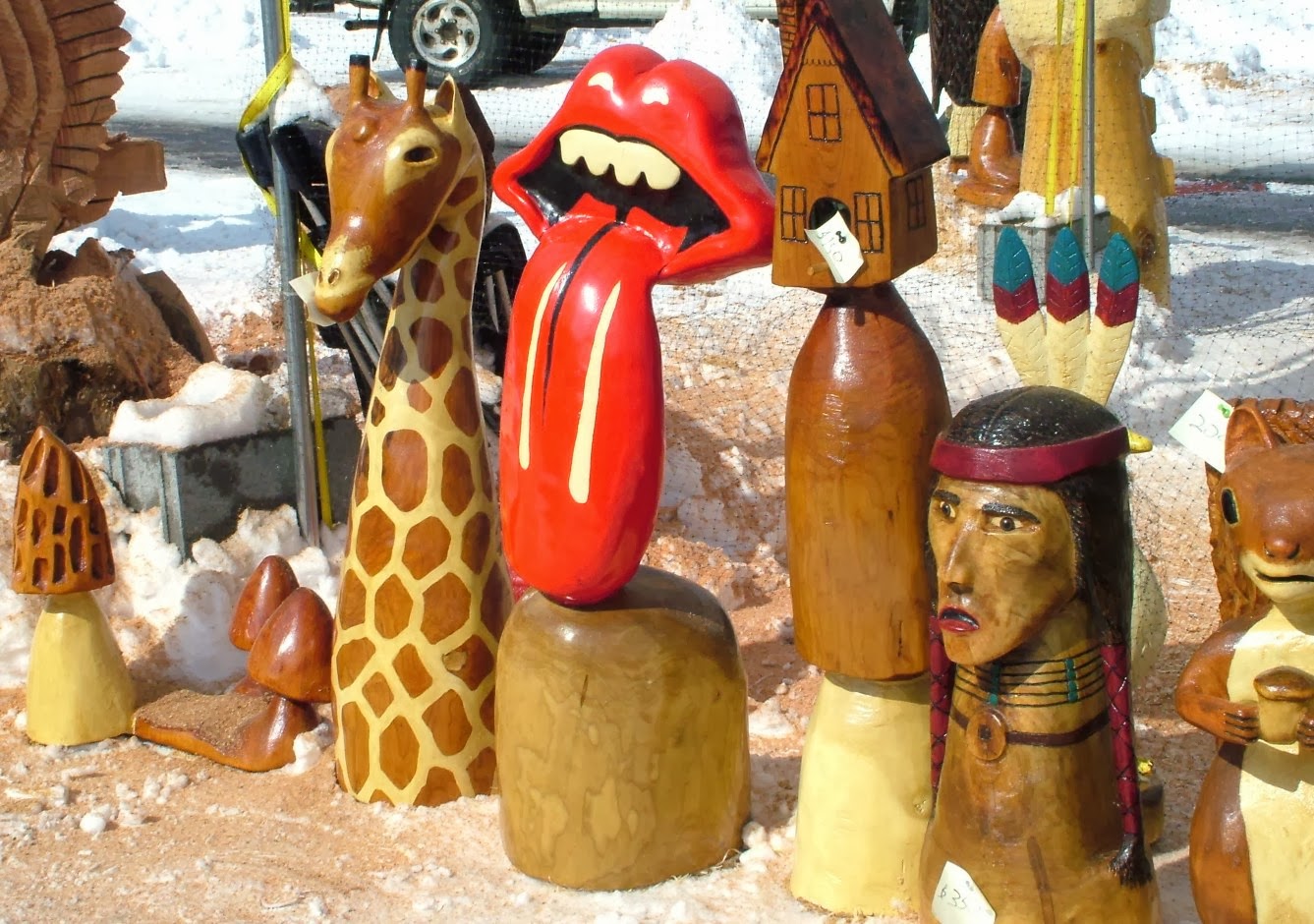 Cameron County PA News Ridgway Chainsaw Carvers Rendezvous