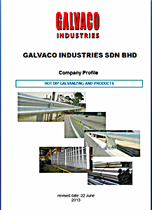 Hot Dip Galvanizing July 2013
