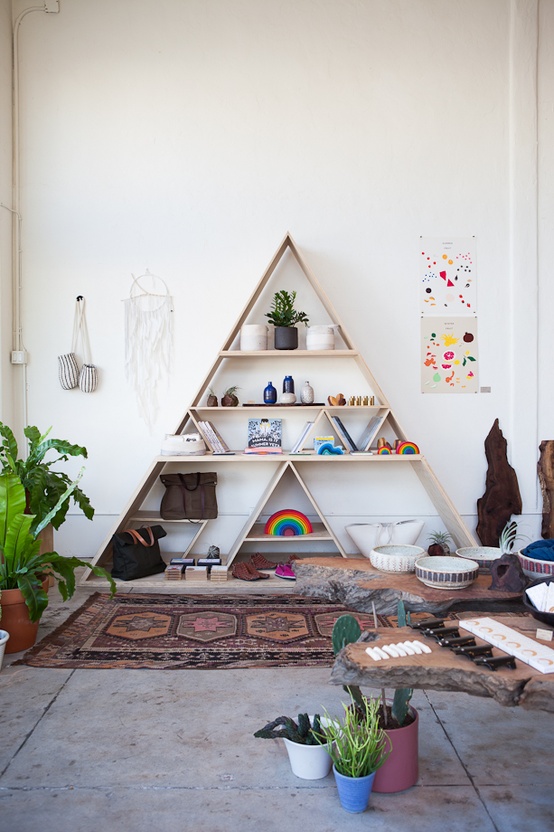 Moon to Moon Geometric shelving