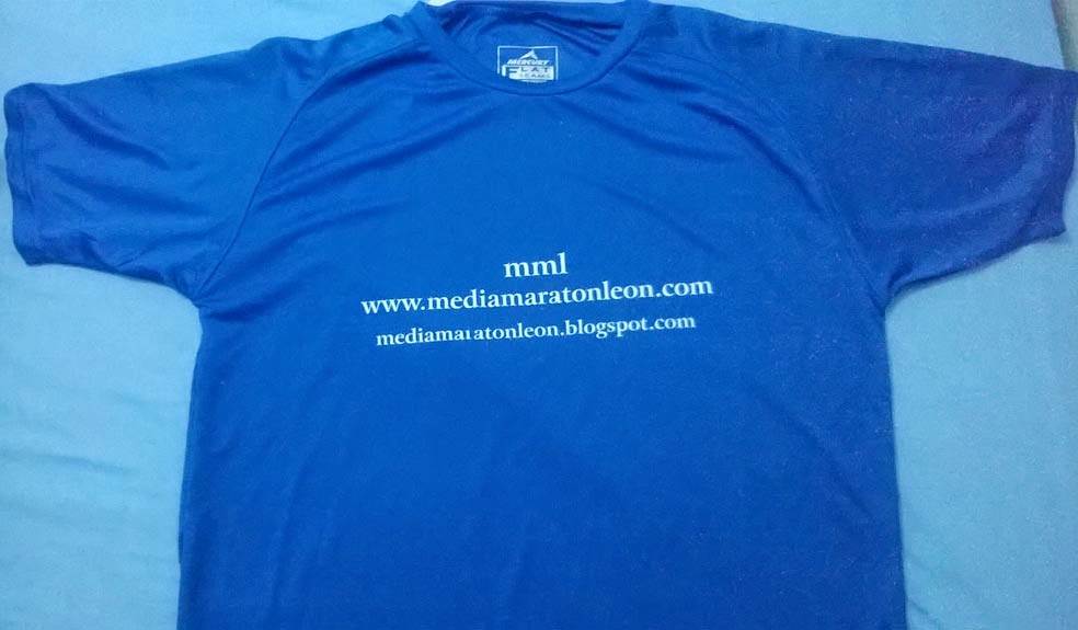 camiseta media maraton leon