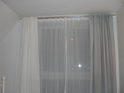 heim-elich: weiße Vorhänge