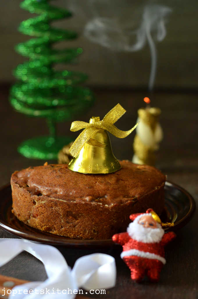 Christmas Fruit Cake / Plum Cake (No Alcohol Version) - Christmas