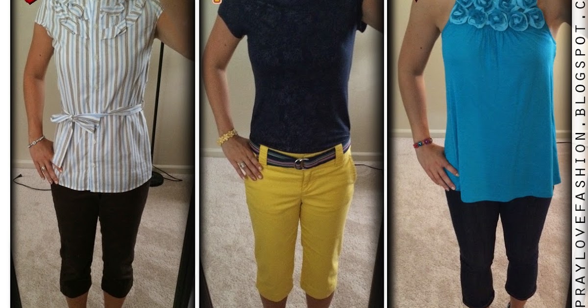 Teach Pray Love Summer Style Capris