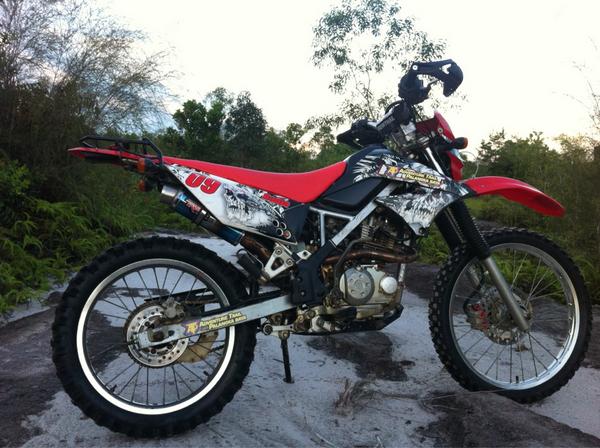 Modifikasi Motor Trail Offroad Dan Supermoto