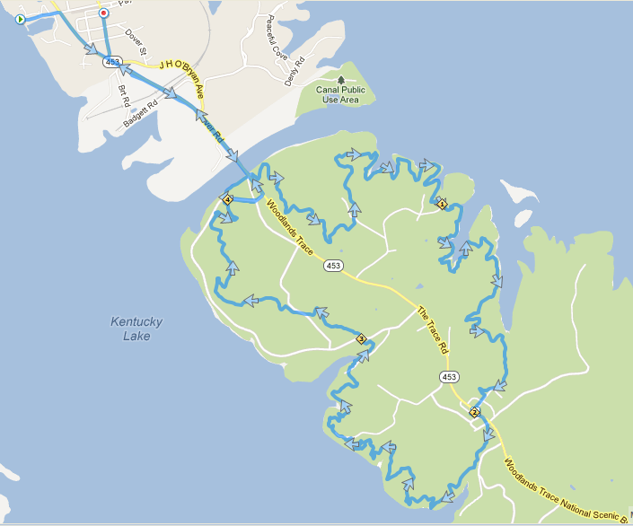 Today is a good day to run Land bewteen the Lakes 23k Trail Race