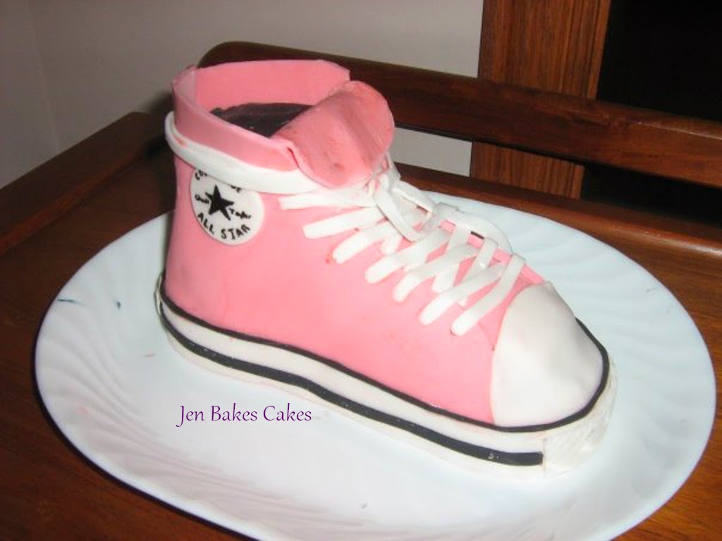 Converse Cake Jen Bakes Cakes