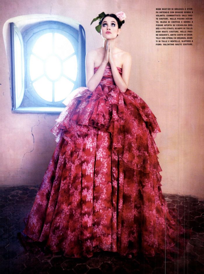fashion,editorial,deer,ellen von unwerth
