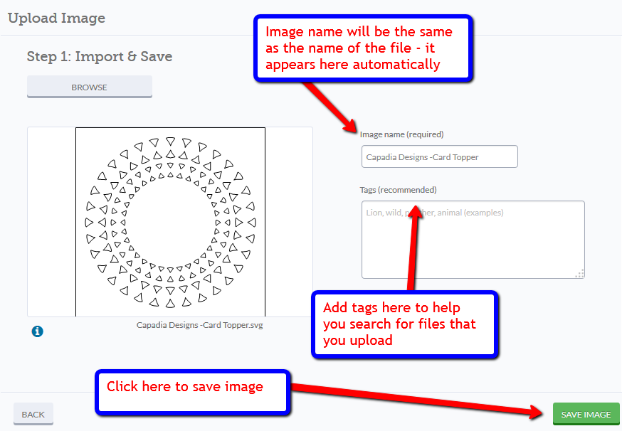 Capadia Designs Congratulations Card Free Svg File