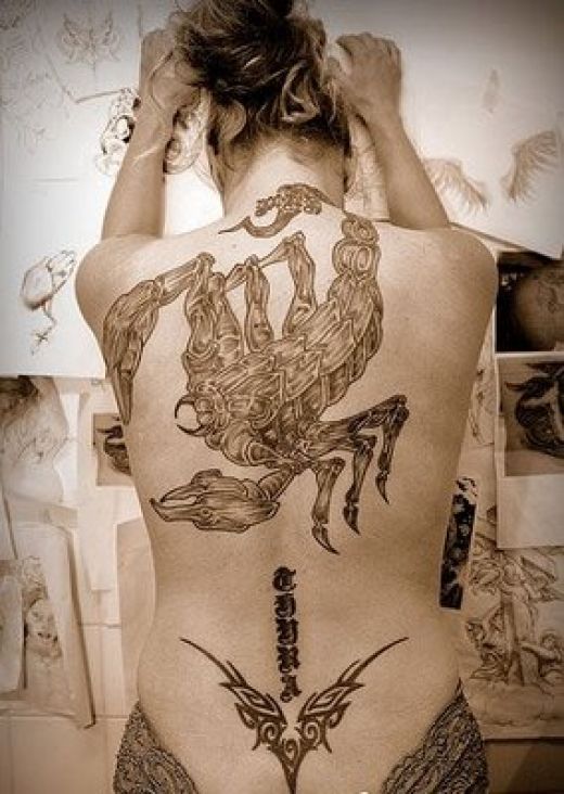 scorpio zodiac tattoo. next of my Zodiac Tattoos