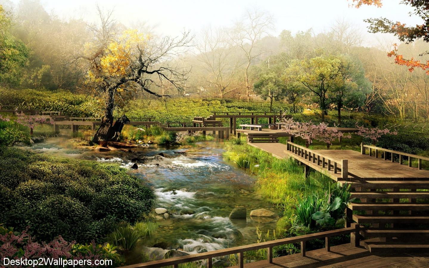 Desktop Hintergrund Landschaft Landschaft Hintergrundbilder