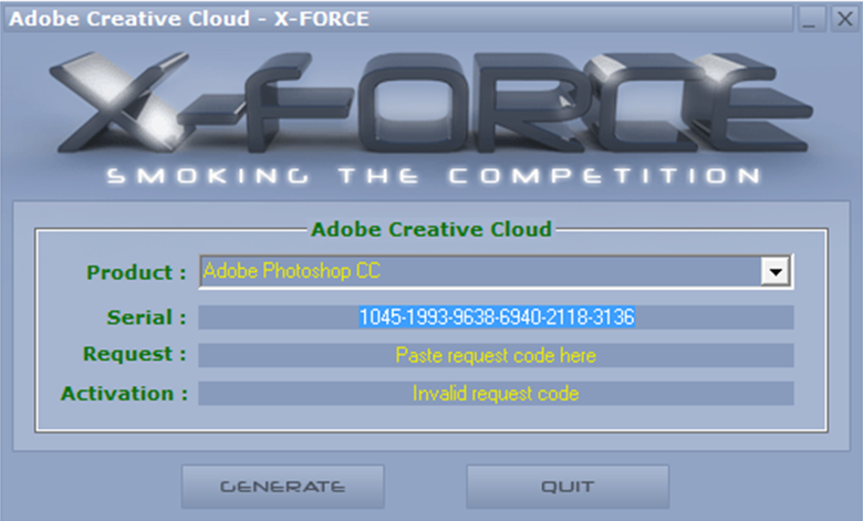 x force keygen cs6 free download