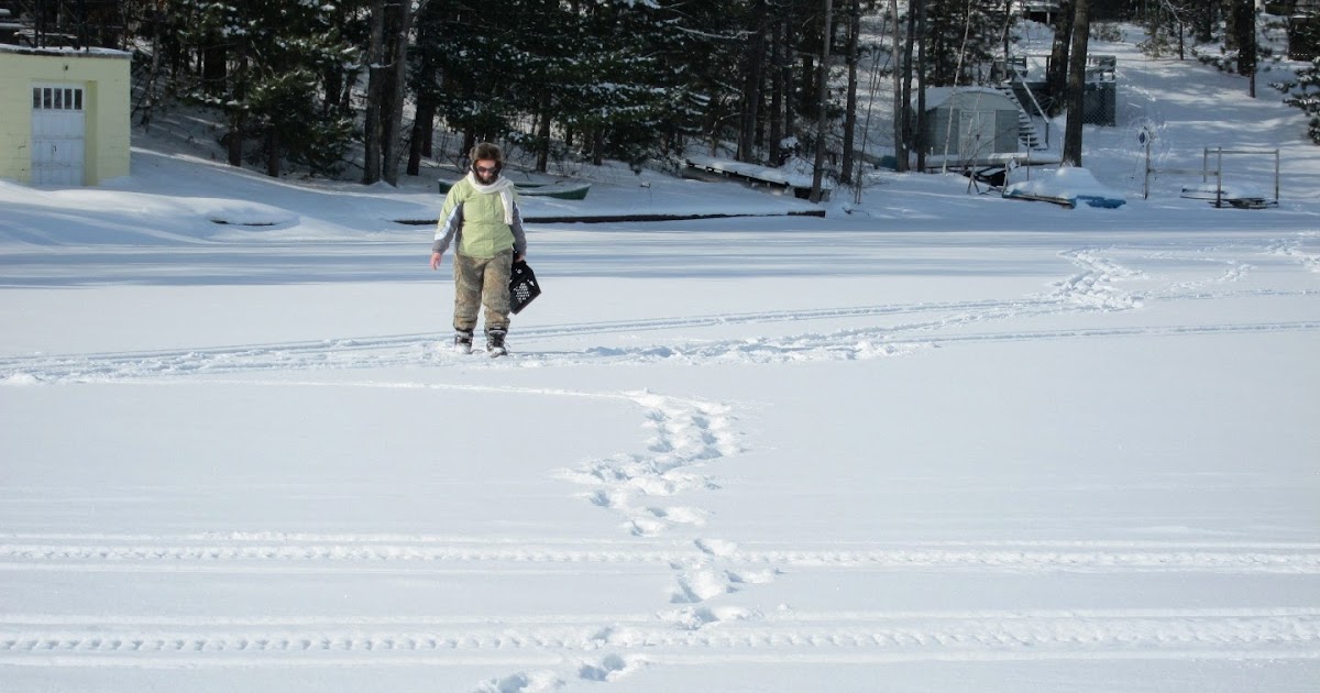 Up North Ice Fishing Long Lake Michigan