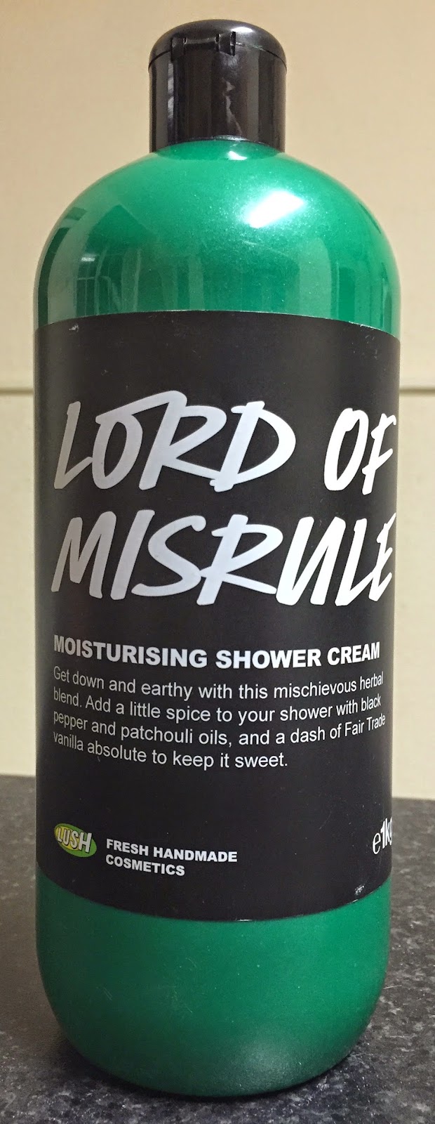 All Things Lush UK: Lord Of Misrule Shower Cream