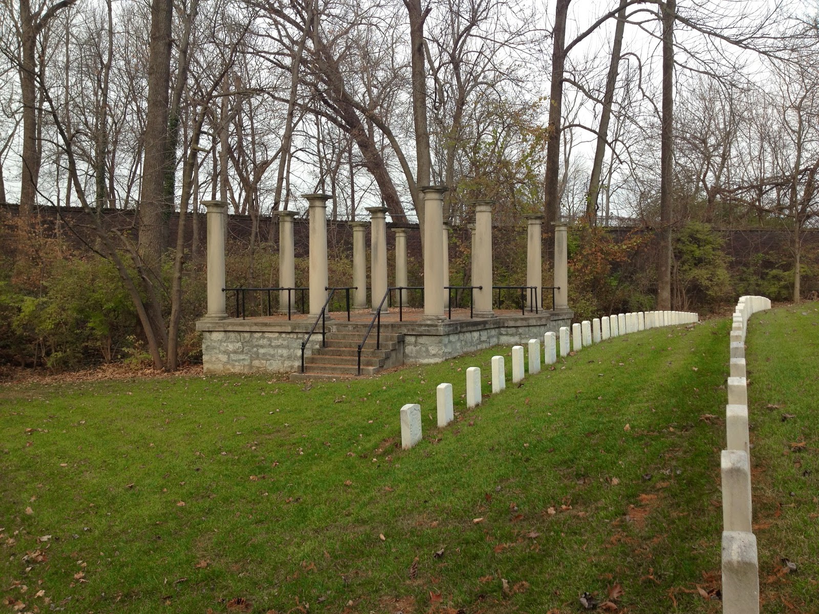 Eerie Indiana Rostrum at Cave Hill National Cemetery, Louisville, Kentucky