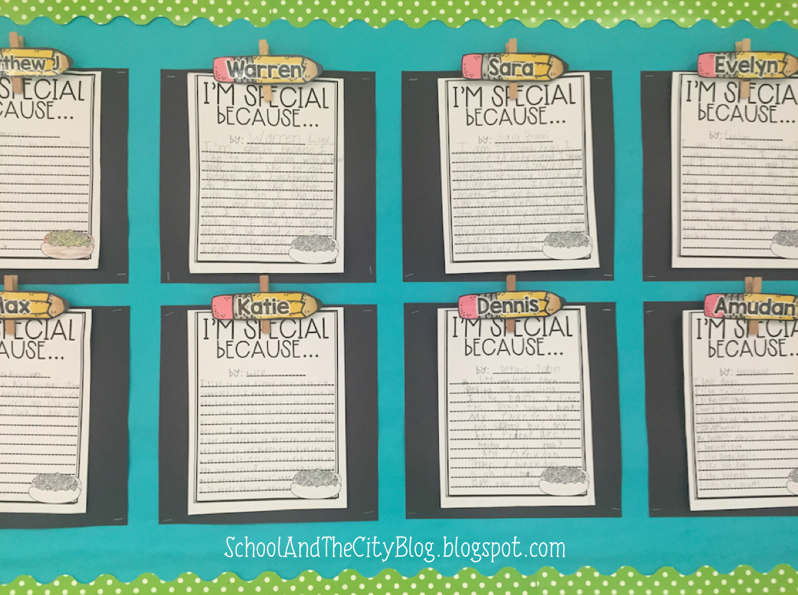 3 Simple Writing Activities for the First Weeks of School 2-3 