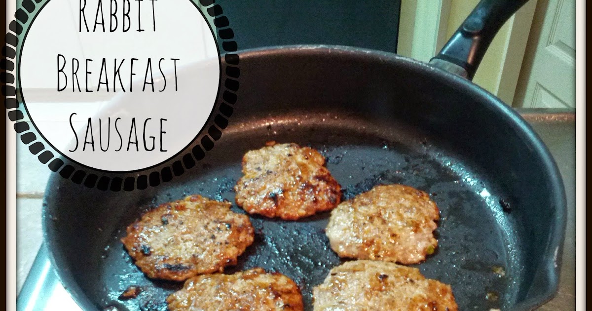 Delicious Rabbit Breakfast Sausages