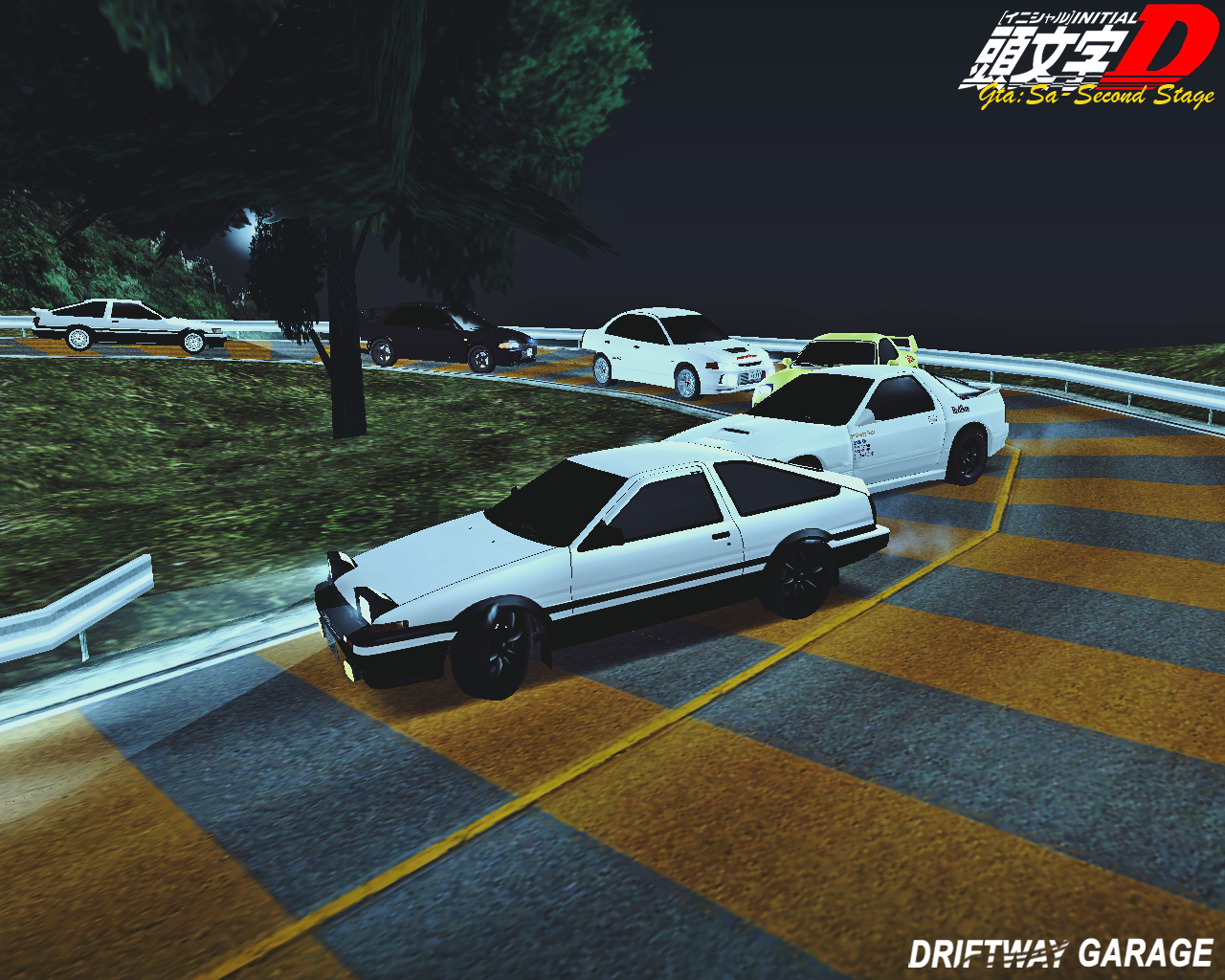 Rydsei Factory: GTA:INITIAL D - SECOND STAGE