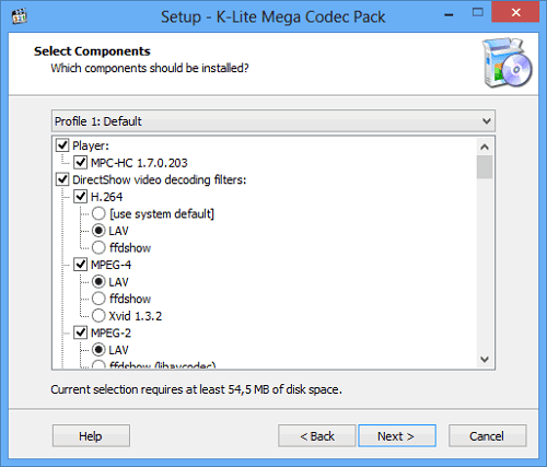 K-Lite Mega 11.6.5 PC 1
