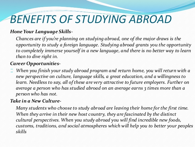 What Are the Advantages and Disadvantages of Studying Abroad?