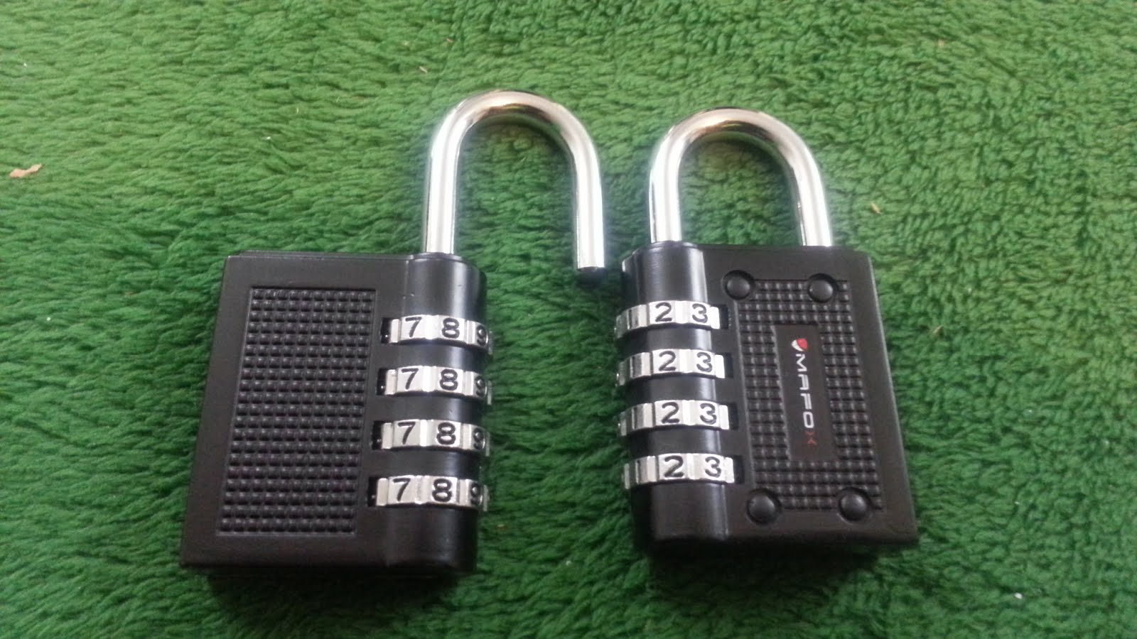 Combinationlock Tamper Proof Shim Proof Combination Lock MAFOX 2 Pack