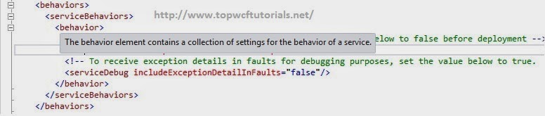WCF 4.5 - Tooltip support WCF 4.5 - Tooltip support