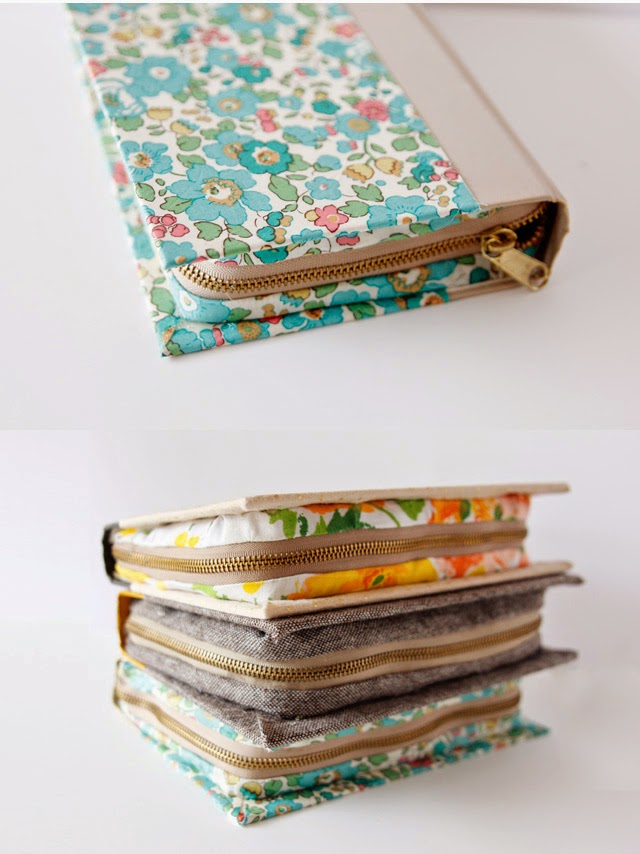 DIY Zipper Book Clutch The Idea King