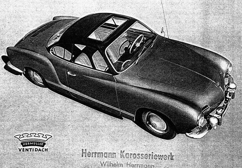 Projeto Karmann Ghia O Lendário Teto Solar do Karmann Ghia