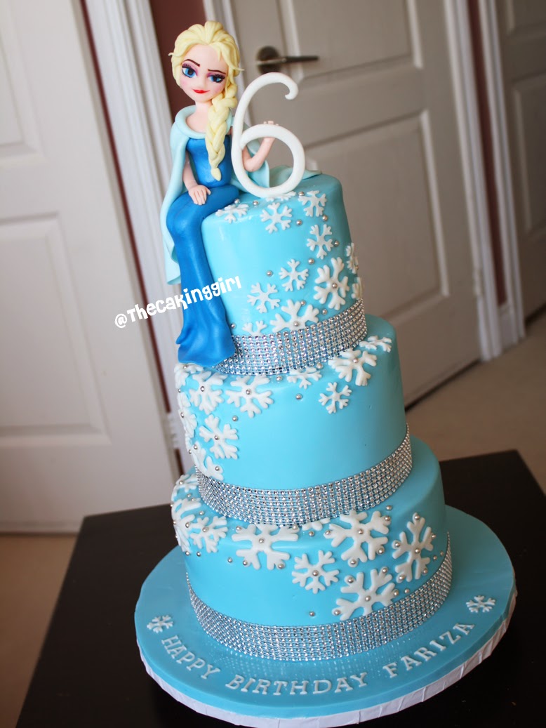 Image Gallery elsa cake