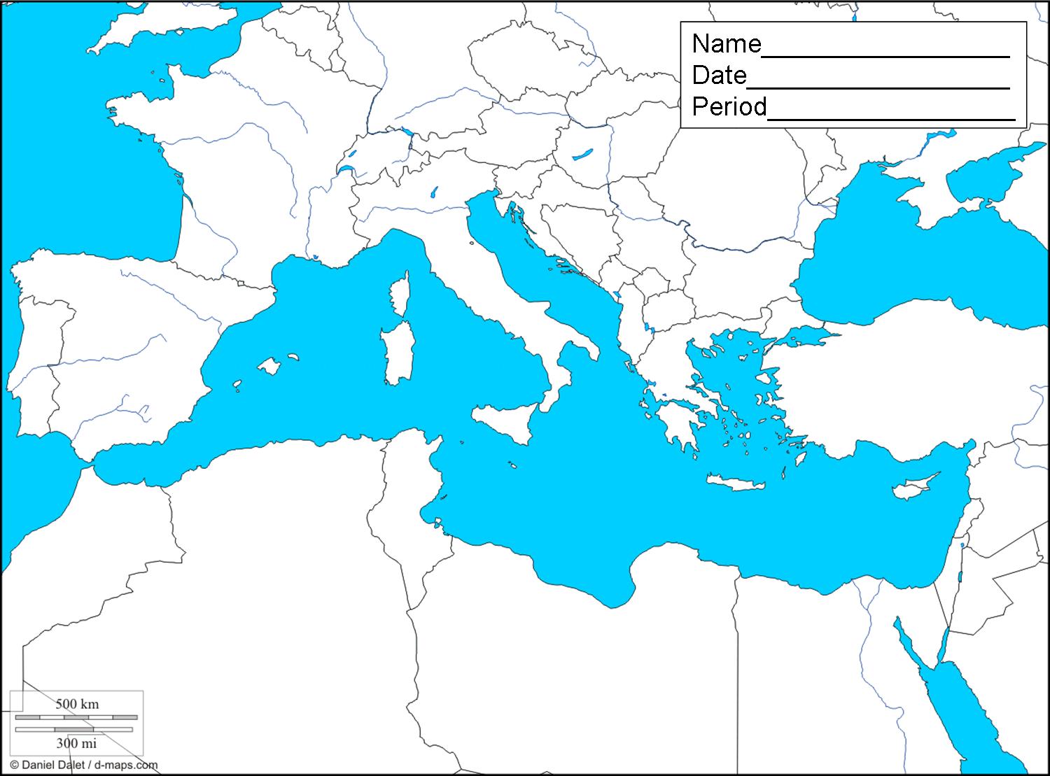 Mr. von Kamp's World Studies Class: Map - Greece and the