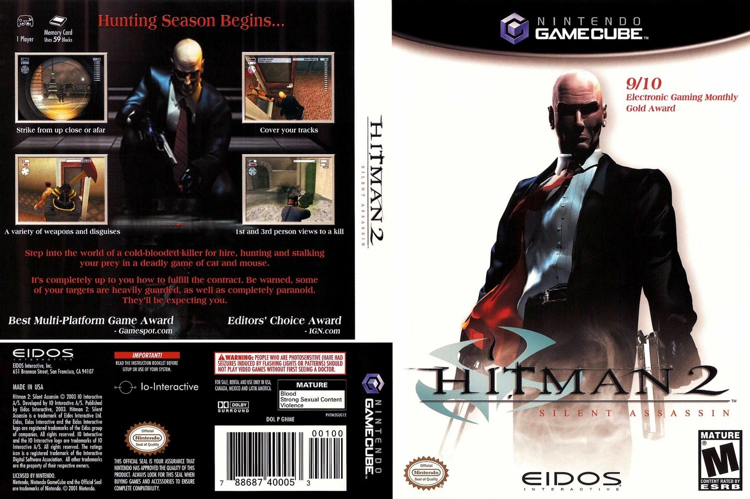Hitman 2 Silent Assassin Highly Compressed Free Download 