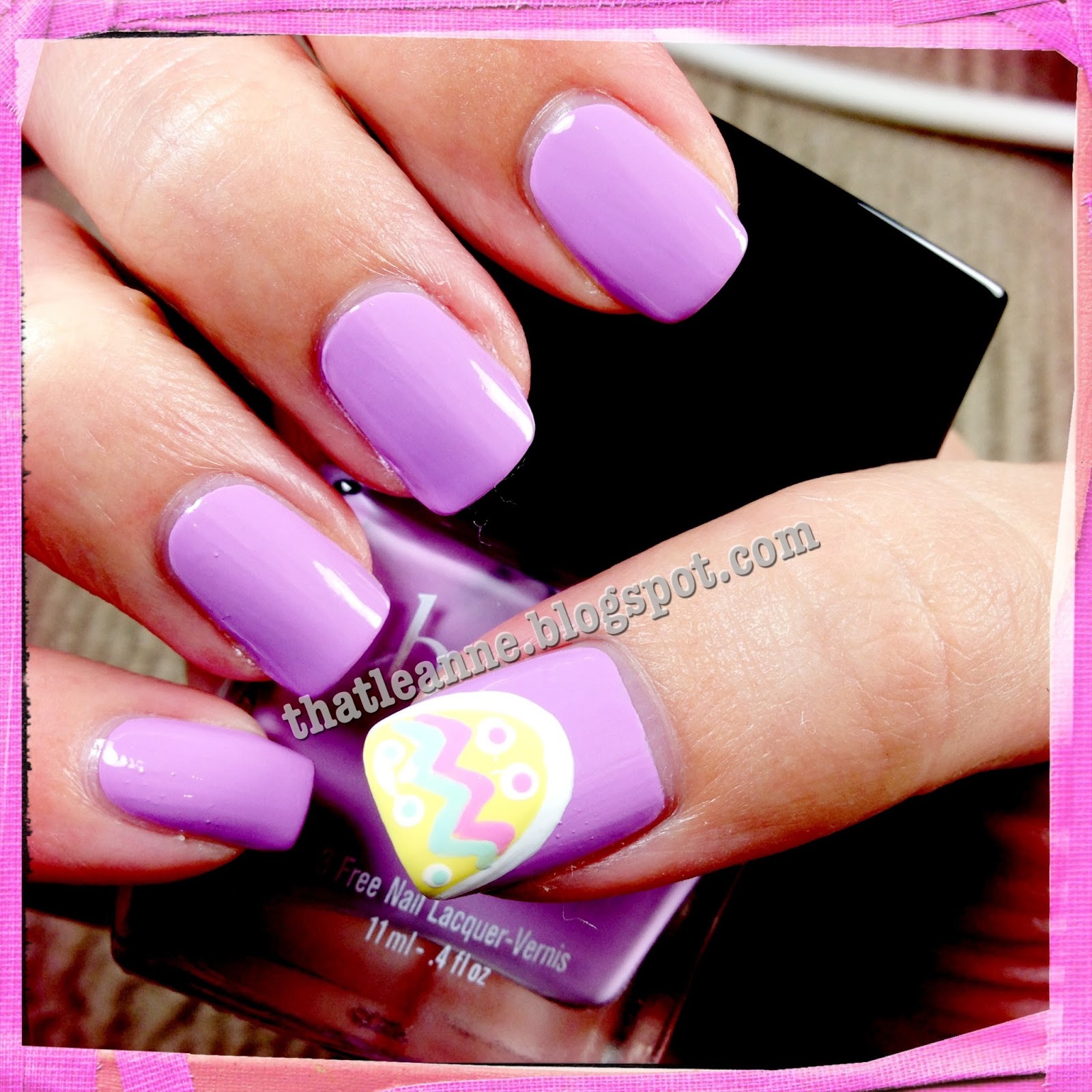 thatleanne Easy Easter Egg Nail Art How To!