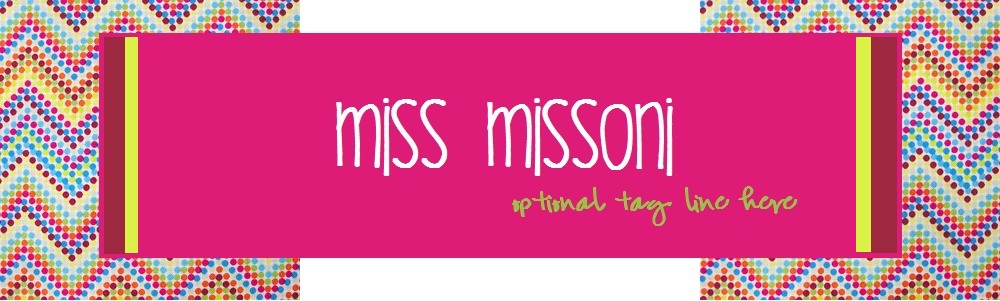 Miss Missoni Template