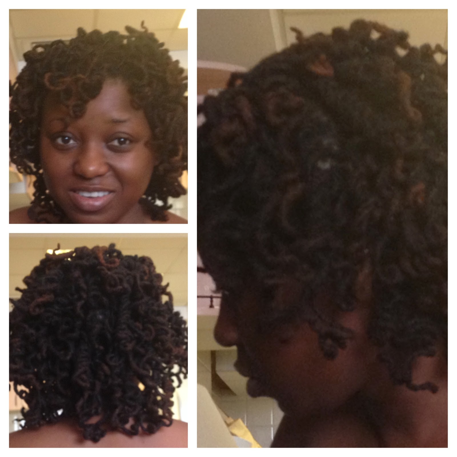 Pipe Cleaner Curls. Results.