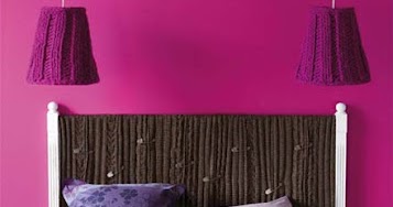 Decoración dormitorios púrpura | Decoración