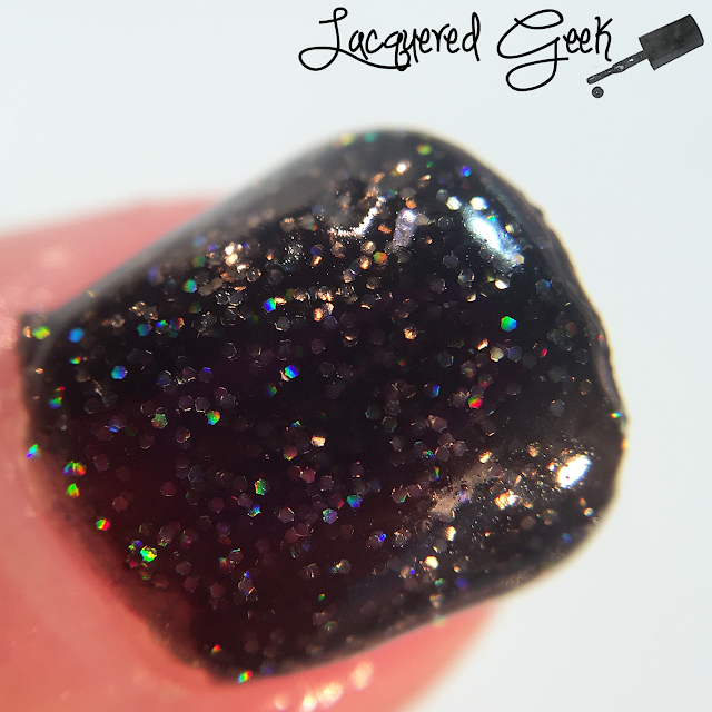 Digital Nails Secret Space Outlaw nail polish swatch and review by Lacquered Geek