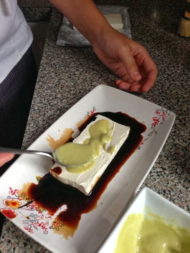 Kiss My Apron Cream cheese & Wasabi?!