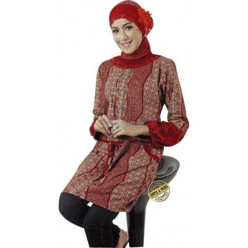 Model Baju Batik Muslimah Modern Terbaru 2015 dan 2016