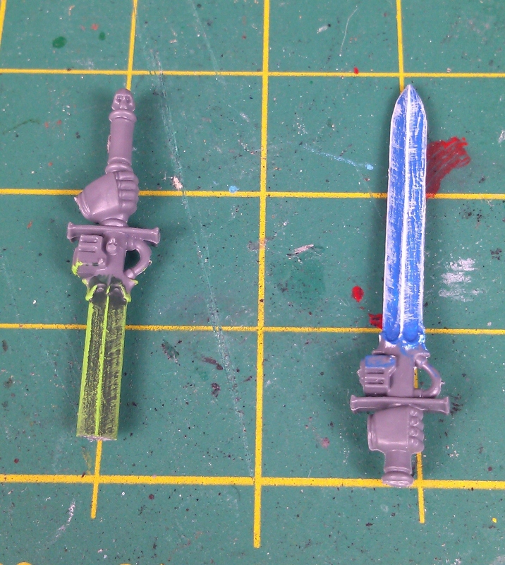 How to Paint Power Weapons a.k.a. Reinventing the Wheel [Update