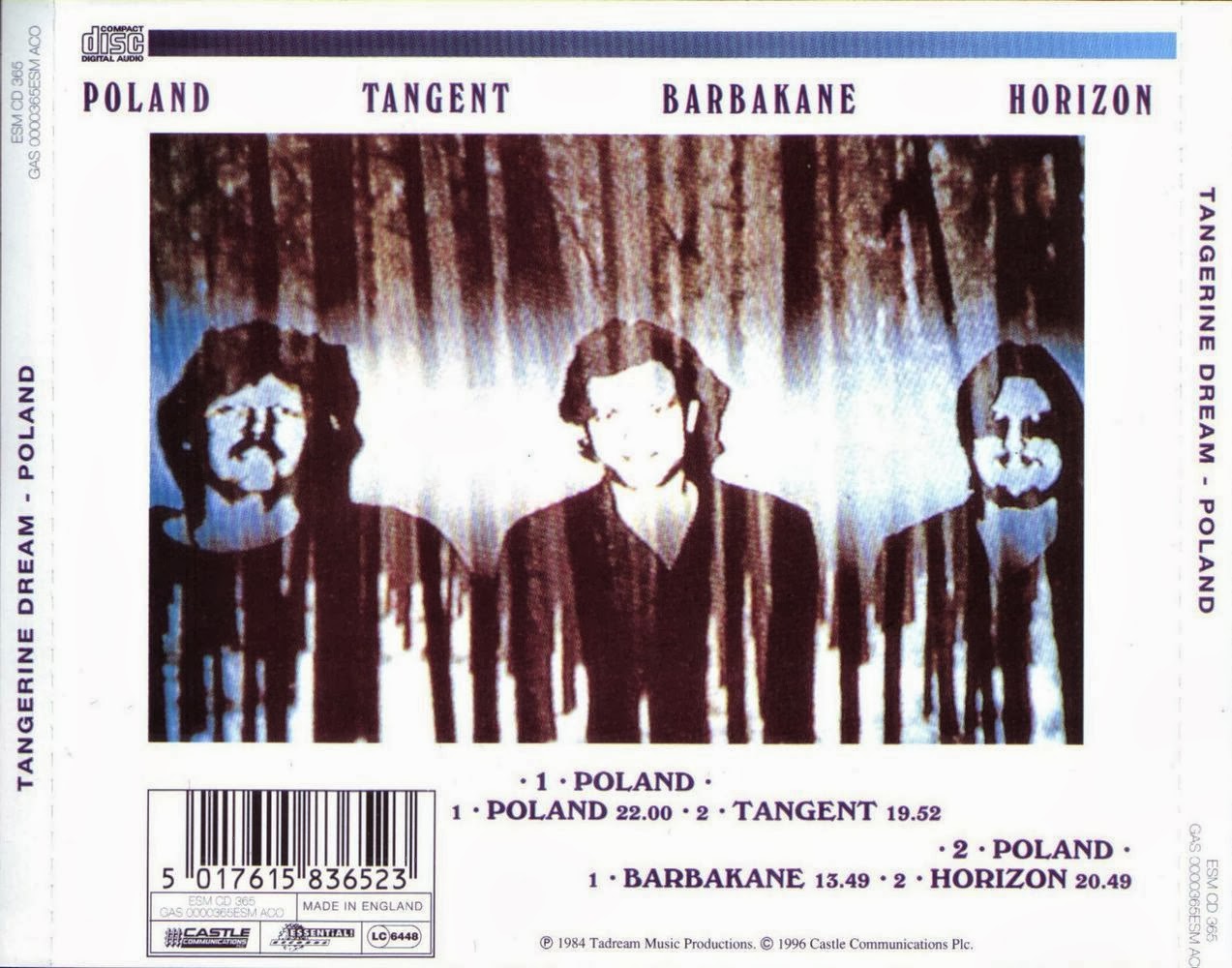 World Progressive & Classical Rock Tangerine DreamPolandThe Warsaw