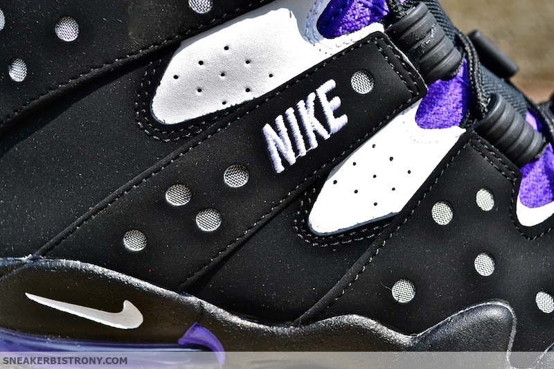 nike air max2 cb 94 black white pure purple
