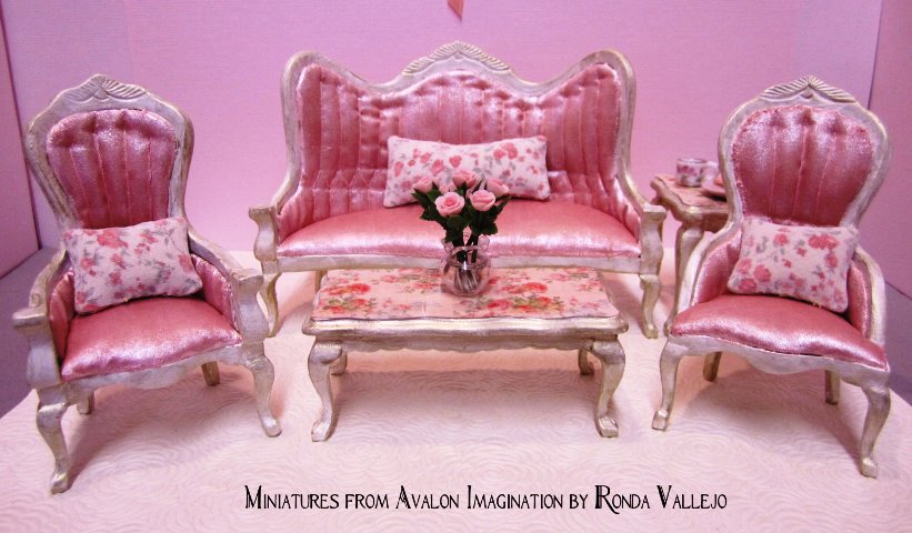 miniature victorian dollhouse furniture