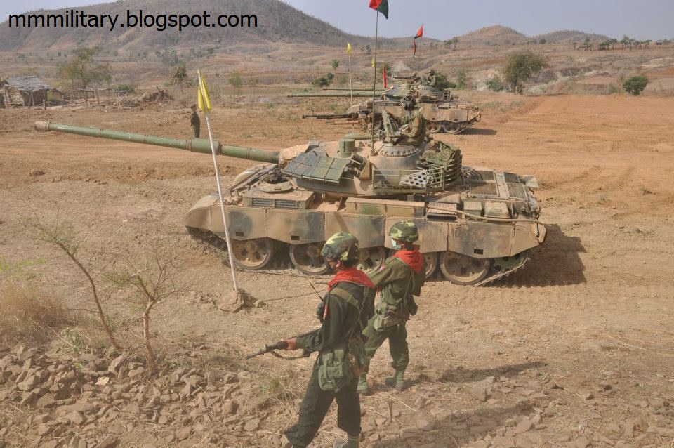 Myanmar Defence Weapons Myanmar Armour Corps Type59D MBTS