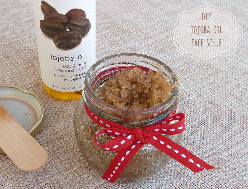 DIY Jojoba Oil Face Scrub Ef Zin Creations