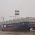 The CMA CGM VOLGA, 8th of the 28 vessels named after rivers series