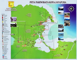 Peta Destinasi Wisata Kota Jayapura