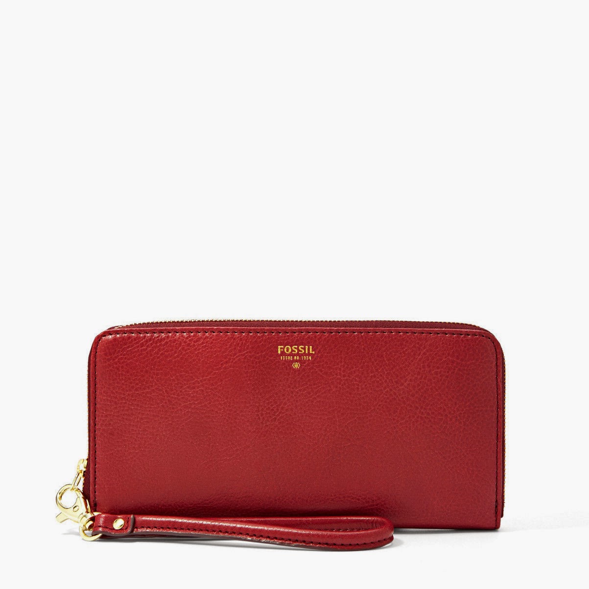 Boutique Malaysia Fossil Sydney Leather Zip Clutch Wallet Wristlet