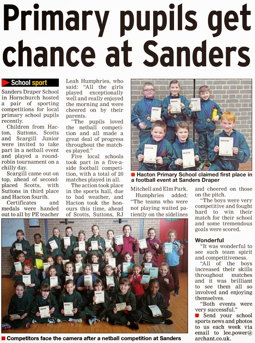 Hacton News Hacton Teams in the Romford Recorder