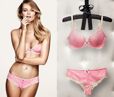Lencería H&M San Valentín 2014 sujetador push up, hipster lencería H&M San Valentín 2014 sujetador push up hipster