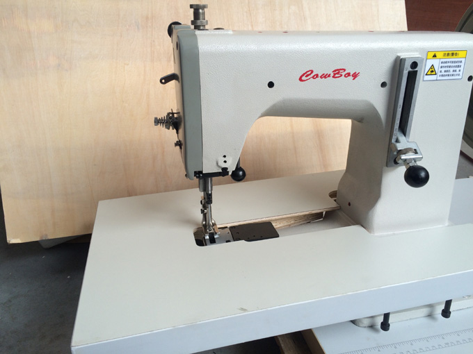 Heavy duty industrial sewing machines How to install CowBoy CB3500 leather stitching machine